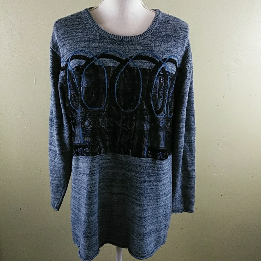 Koos of Course Space Dyed Silk Sweater - M - EUC - Picture 1 of 8